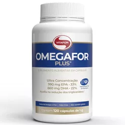 Combo 2 - ÔmegaFor plus - 120 Cápsulas - Vitafor
