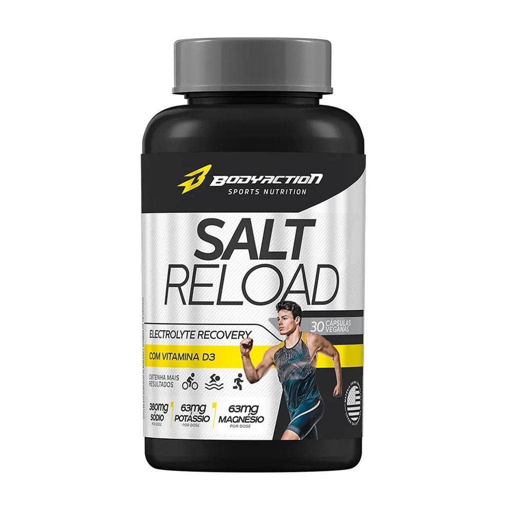 Salt Reload - 30 Cápsulas - BodyAction