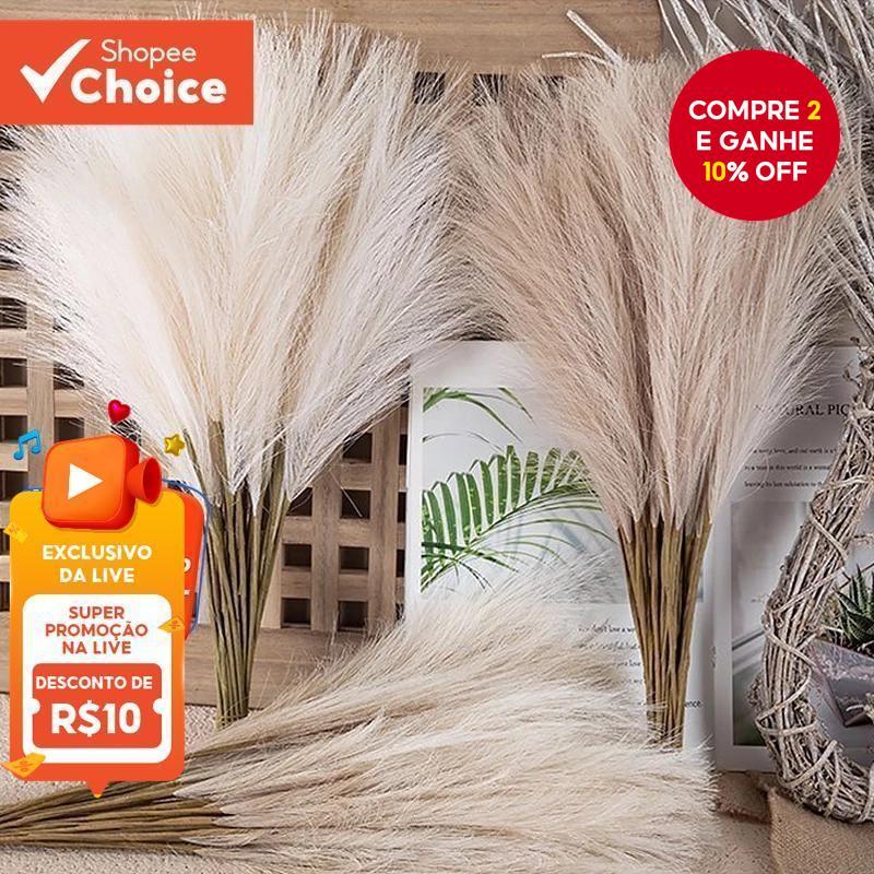 53cm 10 Unidades/Lotes Decoração Fofa Flor Falsa Planta Reed Simulado Festa De Casamento Artificial De Natal