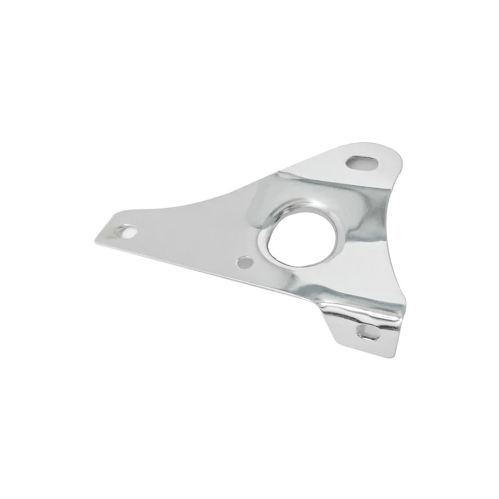SUPORTE ESCAPE CROMADO CG 125 ML 125 TITAN 125 TODAY 125 1977 ATÉ 1999 FERRO CROMADO
