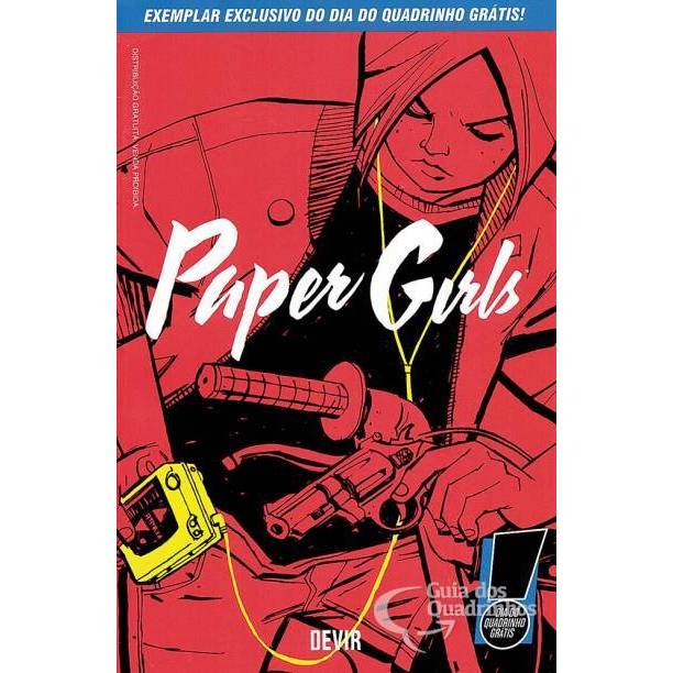 Paper Girls Edicao Especial / Dia do Quadrinho Gratis autor Brian K. Vaughan / Cliff Chiang