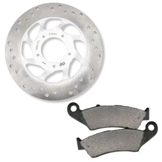 Disco de Freio Dianteiro P/ Honda Biz 125 2006-2015 + Pastilhas em Oferta na Shopee