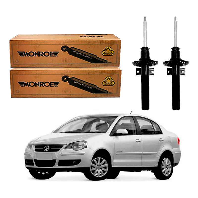 Par Amortecedor Dianteiro Polo Sedan 1.6 2007 A 2011 em Oferta na Shopee