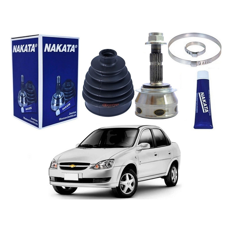 Junta Homocinetica Nakata Corsa Classic 1.0 2011 A 2015 em Oferta na Shopee