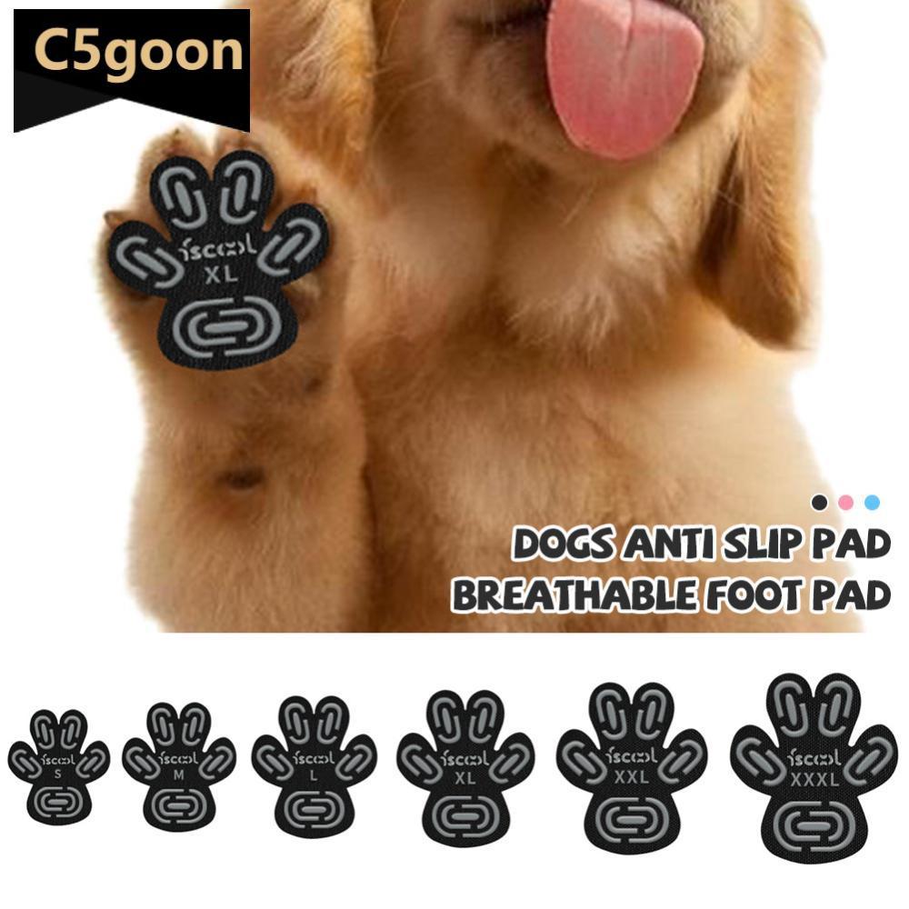 C5GOON 4 Pçs Cão Antiderrapante Pé Remendo Pata Apertos Almofadas De Tração Adesivos De Proteção De Com Adesivo Mais For