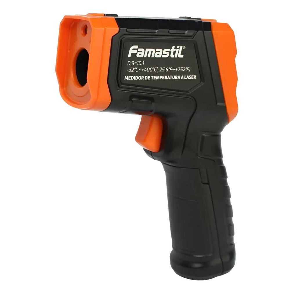 Medidor Temperatura Digital Laser Famastil até 400 Graus