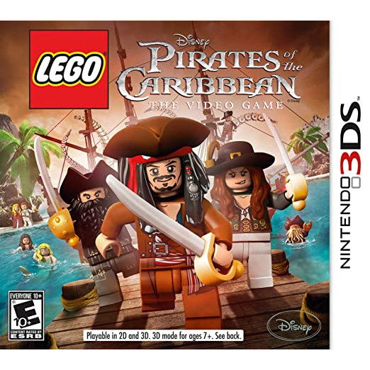 Jogo Lego Piratas Do Caribe -Nintendo 3ds