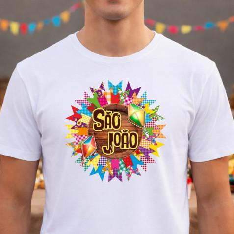 Camiseta São João Festa Junina Arraiá | Camisa Estampada Unissex Algodão Confortável lançamento