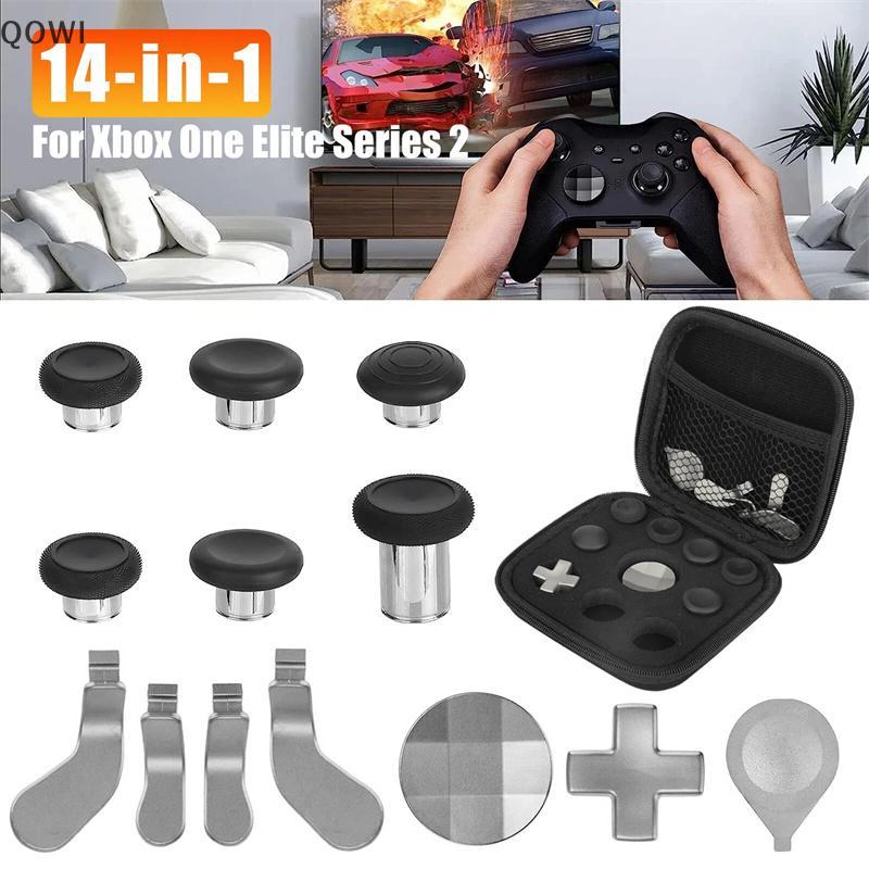 qo Para Uma Série 2 Controlador Acessórios Kit Metal D-Pad Gatilho Pás Conjunto De Reparo Gamepad Polegar Sti Apertos br