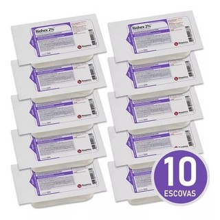 Escova de Clorexidina 2% - Kit com 10