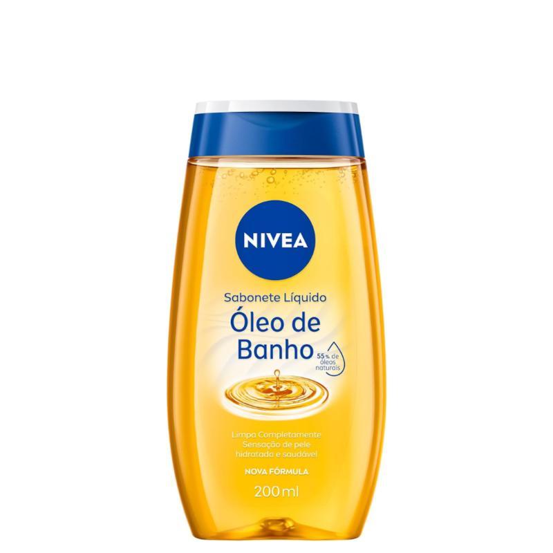 Sabonete Líquido Nivea Óleo de Banho Hidratante 200ml