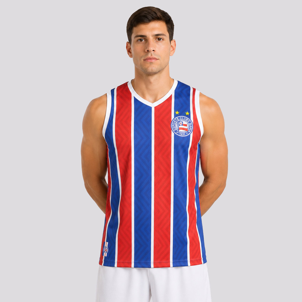 Regata Bahia Tricolor Azul