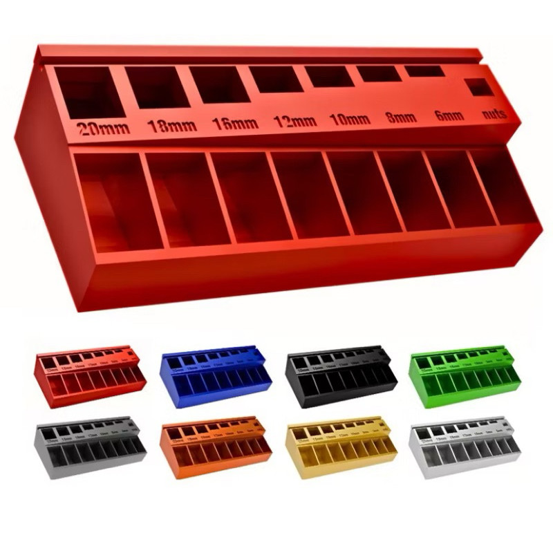 Organizador de Parafusos M3 em Impressão 3D | Porta Parafusos Allen para Bancada, Oficina, Maker e Impressora 3D