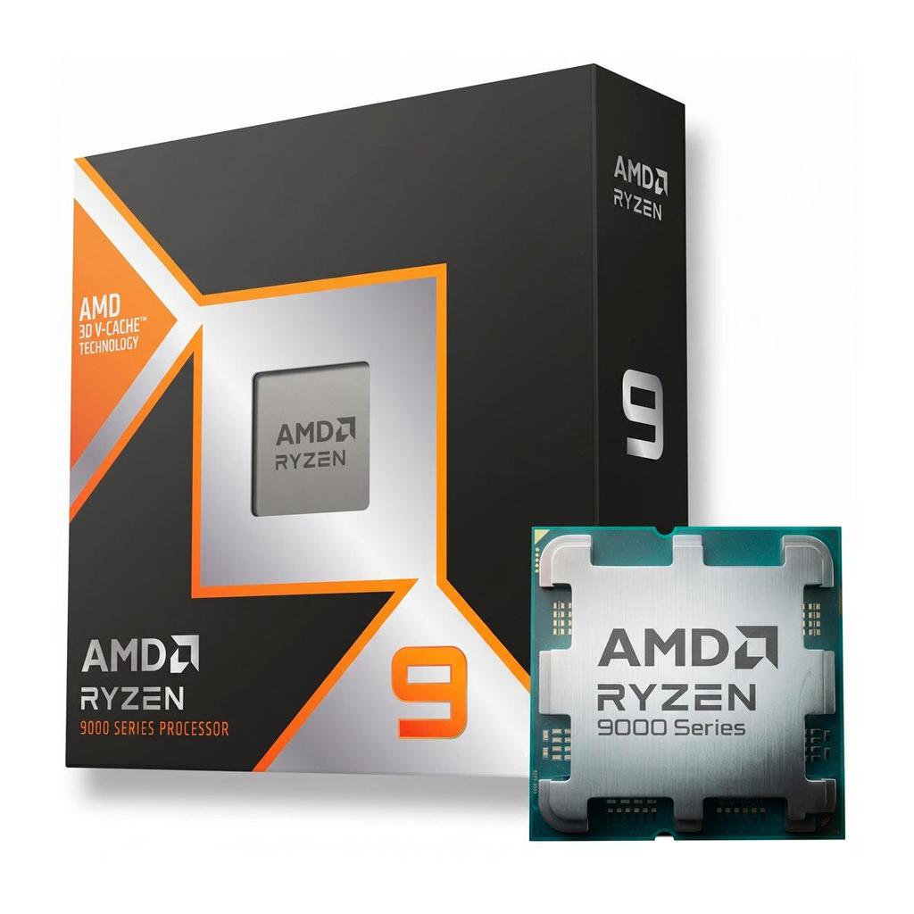 Processador AMD Ryzen 9 9900X3D - 4.4GHz - 5.5GHz Turbo - AM5 - 100-100001368WOF