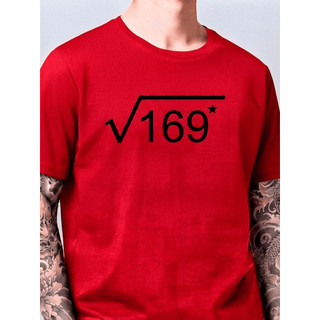 Camiseta Masculina Raiz Quadrada 169 - Camisa Político Lula Unissex 100% Algodão Plus Size