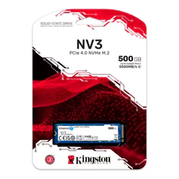Ssd M.2 Nvme Pci-e Gen 4.0 500gb Kingston Nv3 Ssnv3s 