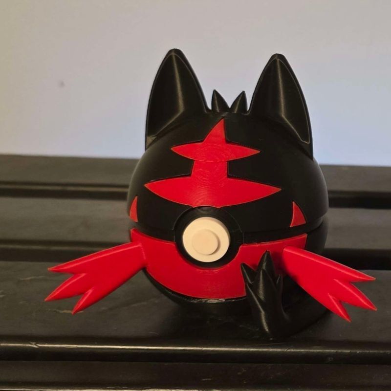 Produtos mais vendidos Fire Spot Meow Litten Modelo Half-World Model Play Studio Animação de alta restauração Gato Mesa 