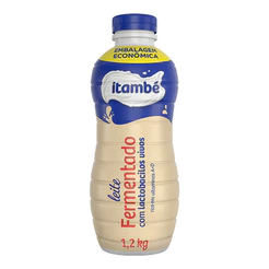 Itambé Leite Fermentado Desnatado Garrafa Embalagem Econômica 1.2kg