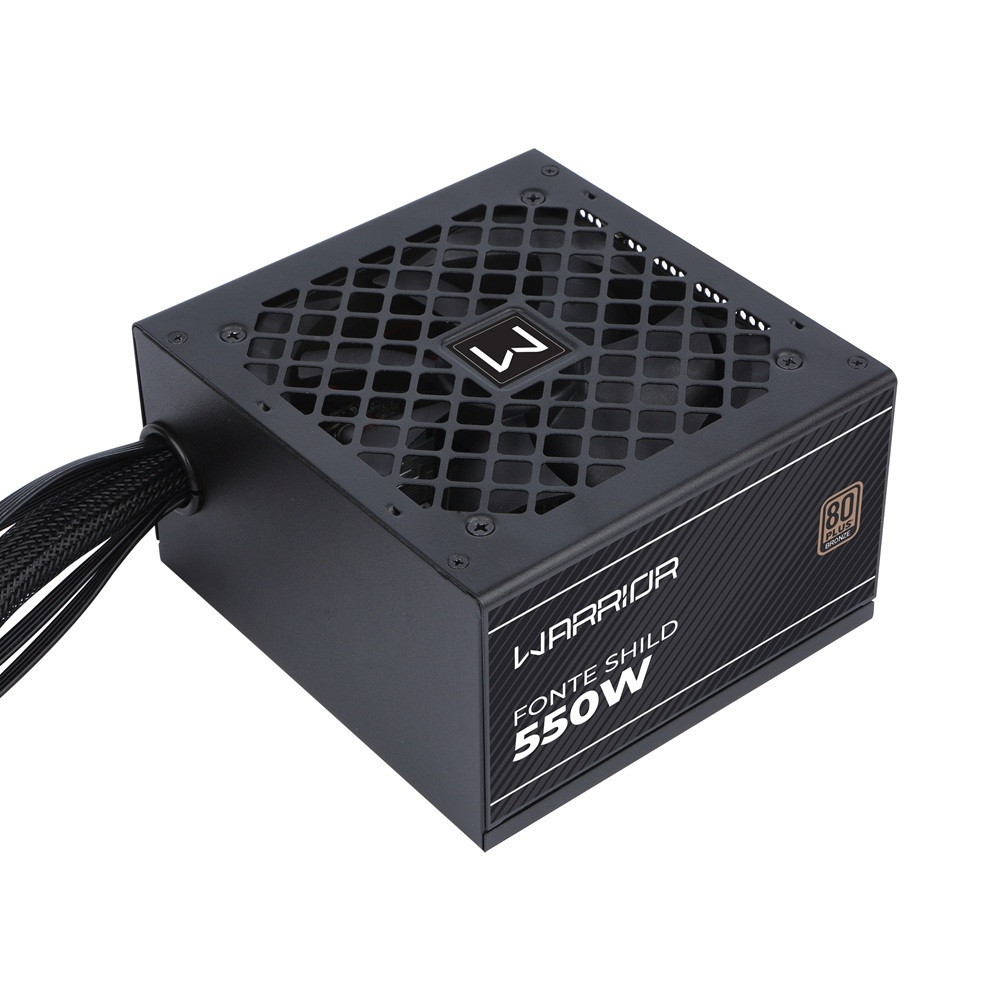 Fonte Shild 550W 80 Plus Bronze PFC AT Preta Warrior - GM100