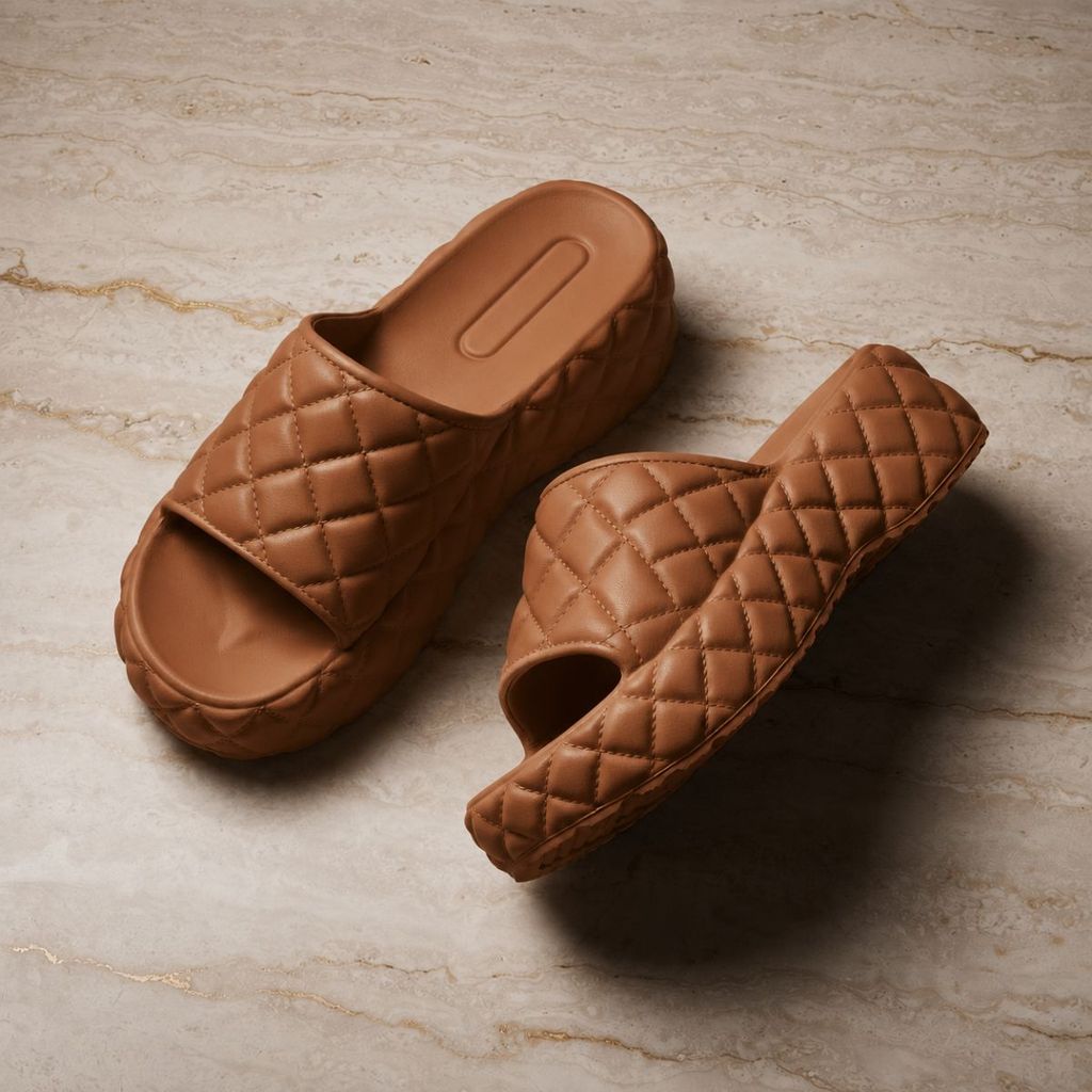 Chinelo Feminino Plataforma Anabela Salto Muito Leve EVA W2625