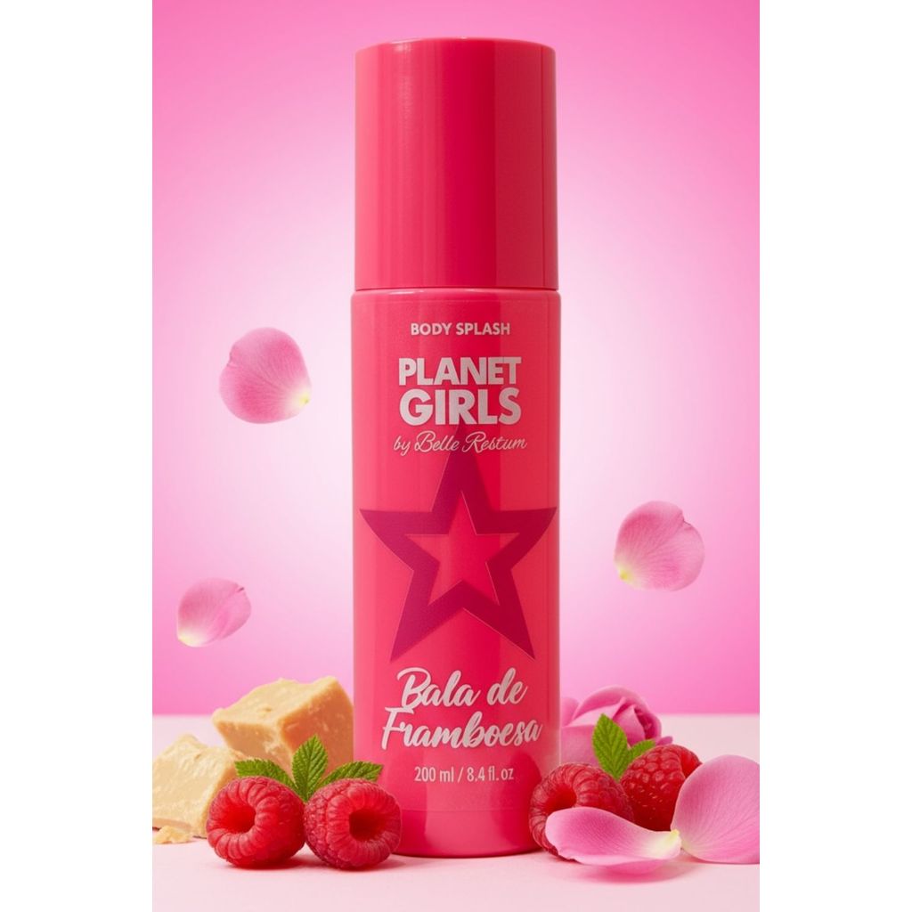Body Splash Framboesa Planet Girls Pink