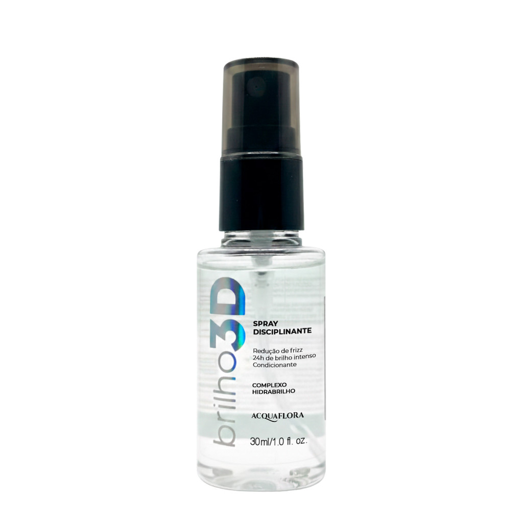 Brinde Acquaflora Brilho 3D - Spray Disciplinante 30ml