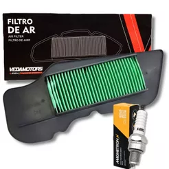 Filtro de Ar + Vela de Ignição Neo 125
