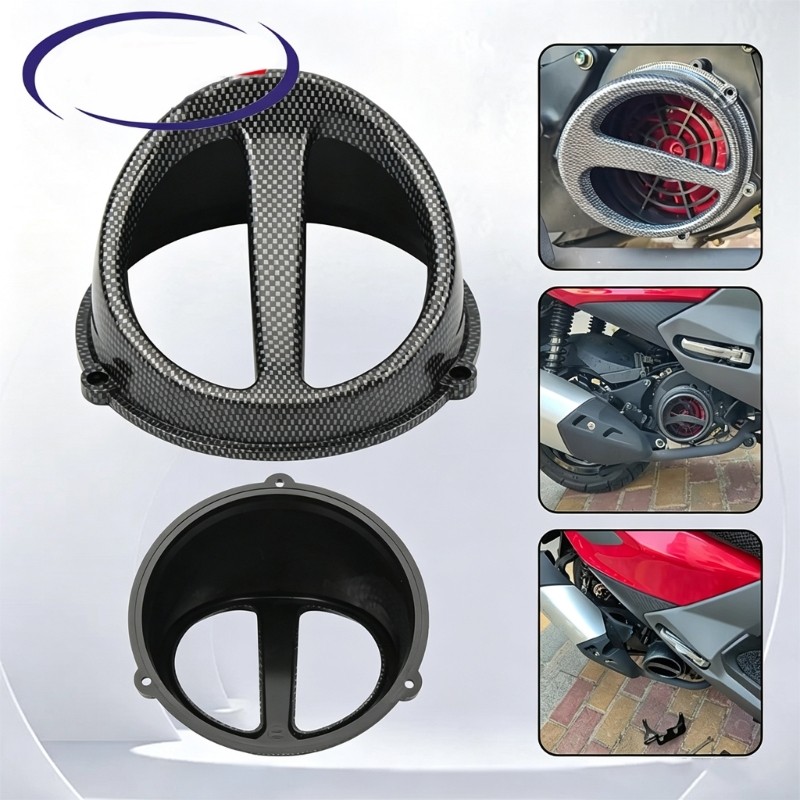 OMG * Tampa Acabamento Entrada Ventilador Para Peça Reposição Motocicleta JOG50 90 DIO