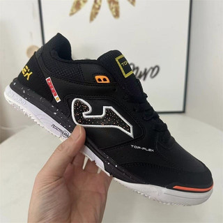 Sapatos De Futsal Masculinos Top Flex IC Botas De Futebol Tênis Interno Branco Preto Azul