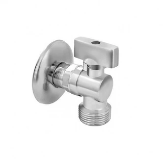 Torneira Esfera Máquina Lavar Roupa Louça Metal Cromada Um Quarto Volta Jardim Tanque Parede Adaptad