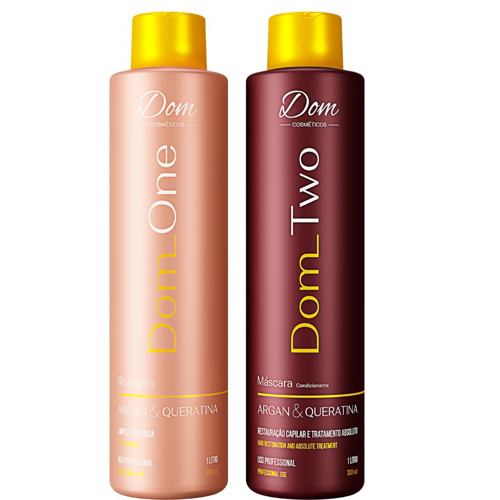 Progressiva Dom Two Cosméticos Profissional 2x1 Litro