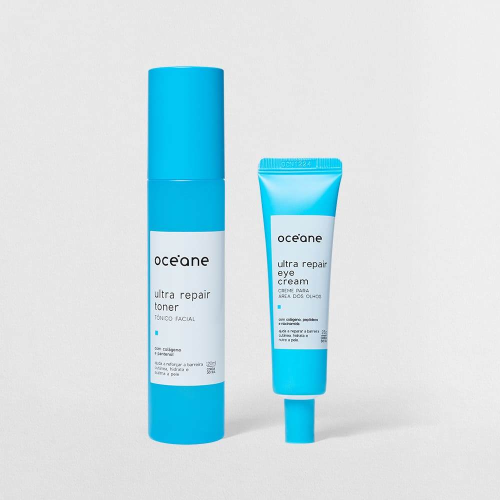 Kit Tônico Facial + Creme para Área Dos Olhos Ultra Repair (2 Produtos)