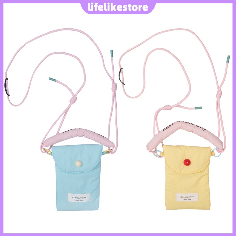 Bolsa Feminina Adorável De Ombro Portátil Moderna Para Telefone De Festa [lifelikestore.br]