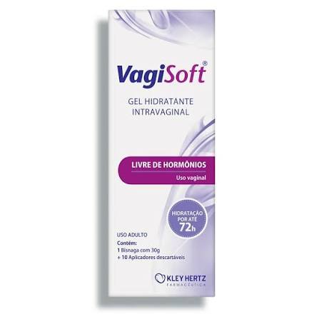 VAGISOFT GEL HIDRATANTE INTRAVAGINAL 30G COM APLICADORES