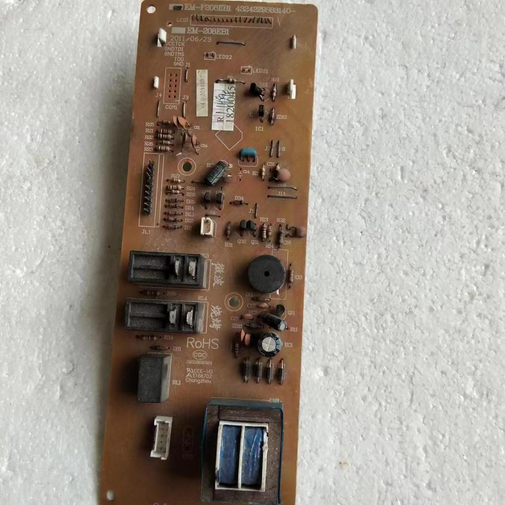 Sanyo forno de microondas EM-GF618 acessórios placa de computador EM-F208EB1 Display placa de circuito eletrônico placa-