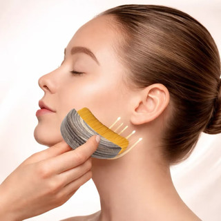 Escova Facial Modeladora Drenagem Linfática Alivia A Fadiga
