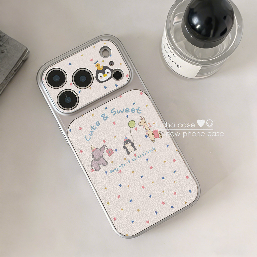 Capa de Telefone com Animais Fofos em Estilo Cartoon para Samsung Galaxy A27 A37 A36 M36 F36 A35 A34 A33 A32 M32 A31 A26