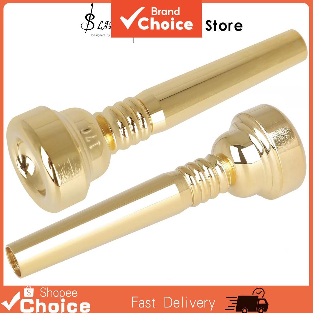 Bocal De Trompete 17C Acessórios Para Instrumentos De Latão Dourado Peças De Musicais Substituição De Tom De Alta Qualid