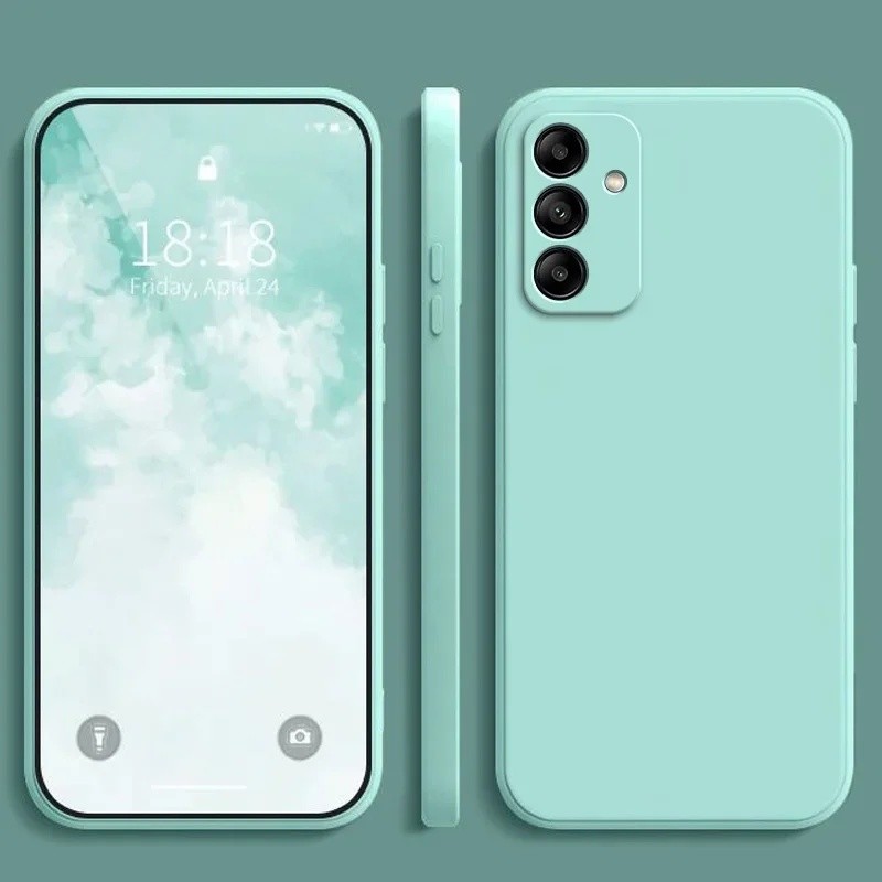 Sólido Ultra Fino Fosco Caso De Telefone Para Samsung Galaxy A17 A16 A26 A36 A56 A15 A25 A35 A55 A14 A27 A57 A54 Capa De