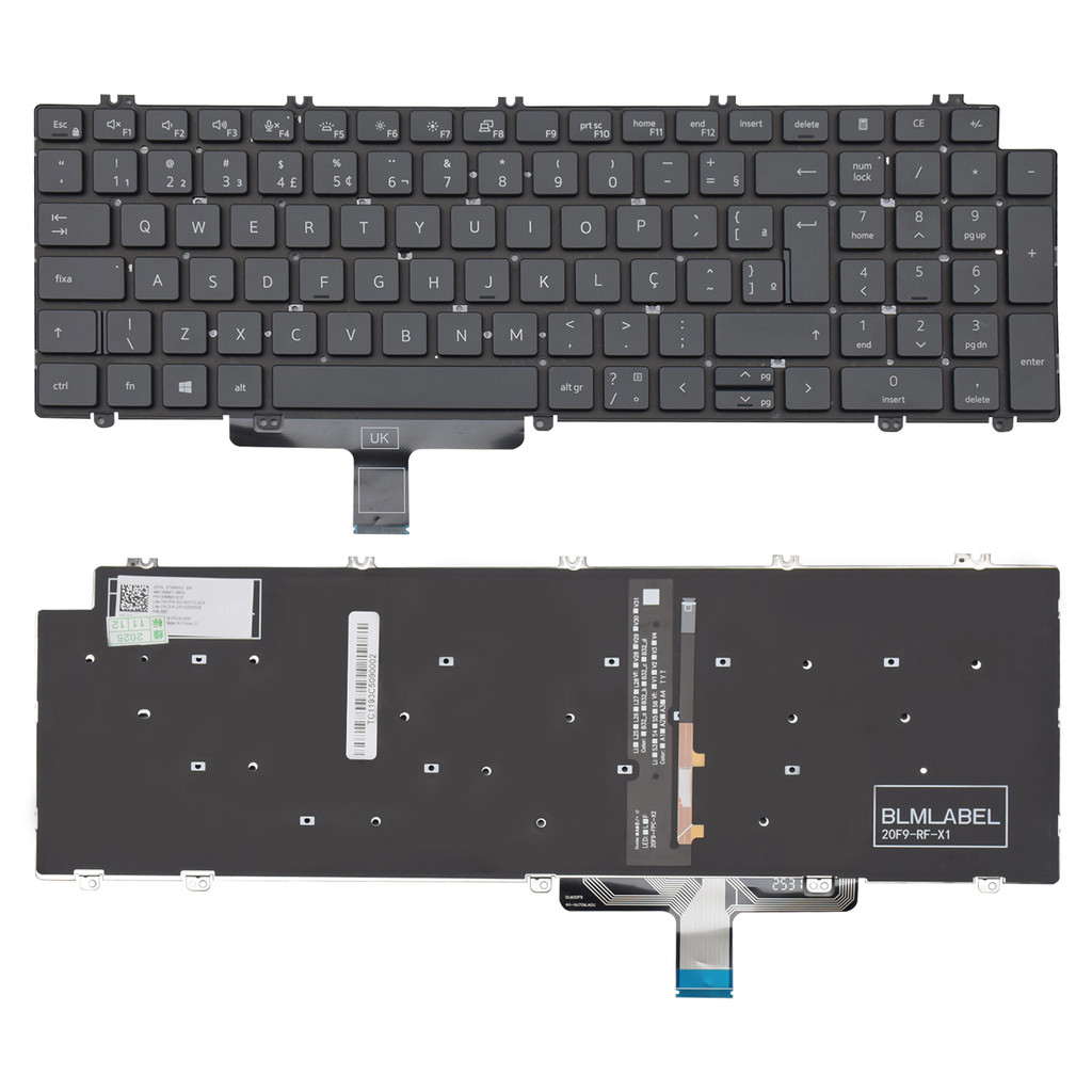 Teclado para Notebook Dell Precision 3561