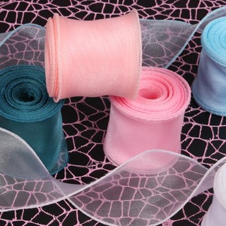 6cm fita de fio rabo de peixe artesanal DIY Bowknot jóias flor embalagem fita saco buquê gravata bolo fita