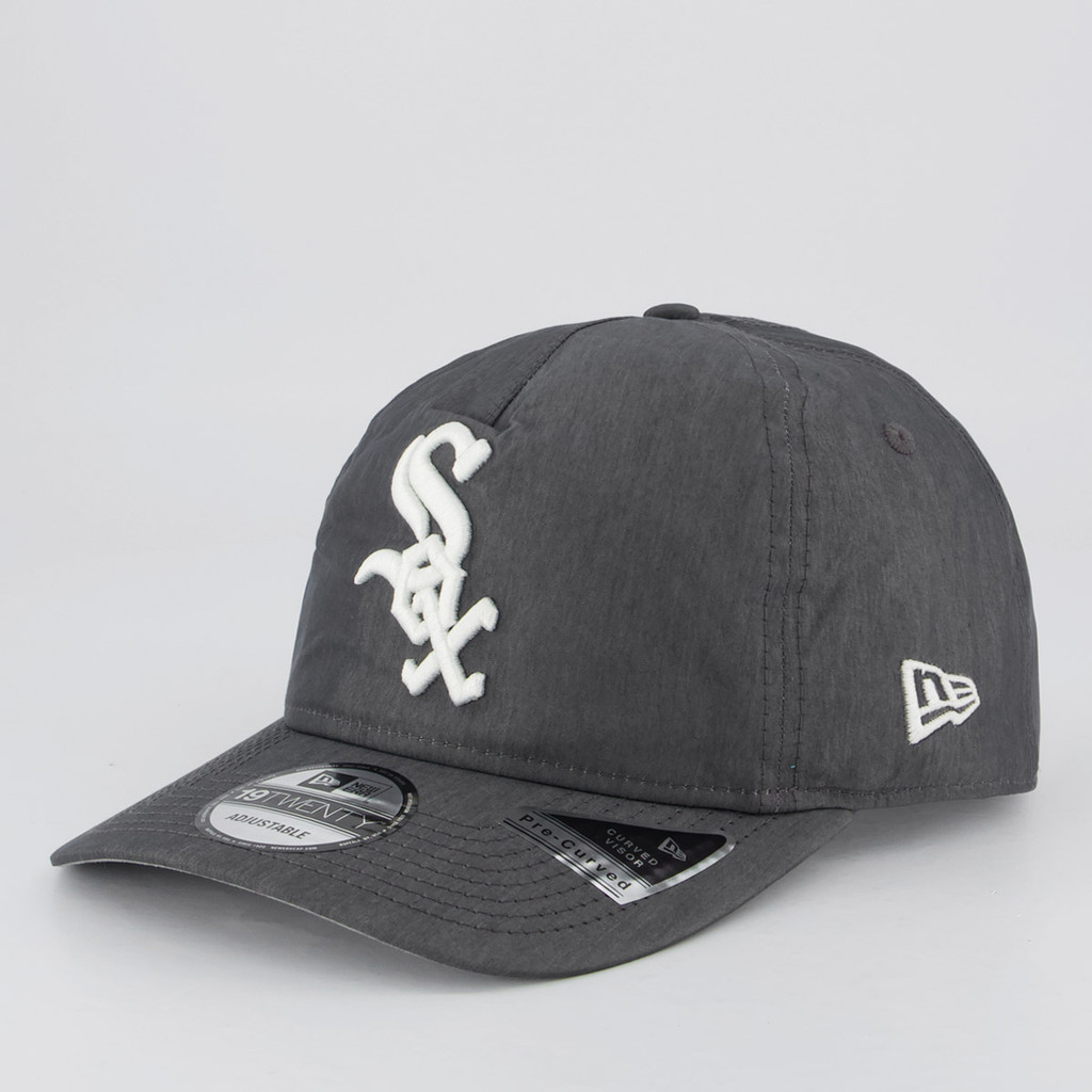 Boné New Era MLB Chicago White Sox Nylon Cinza