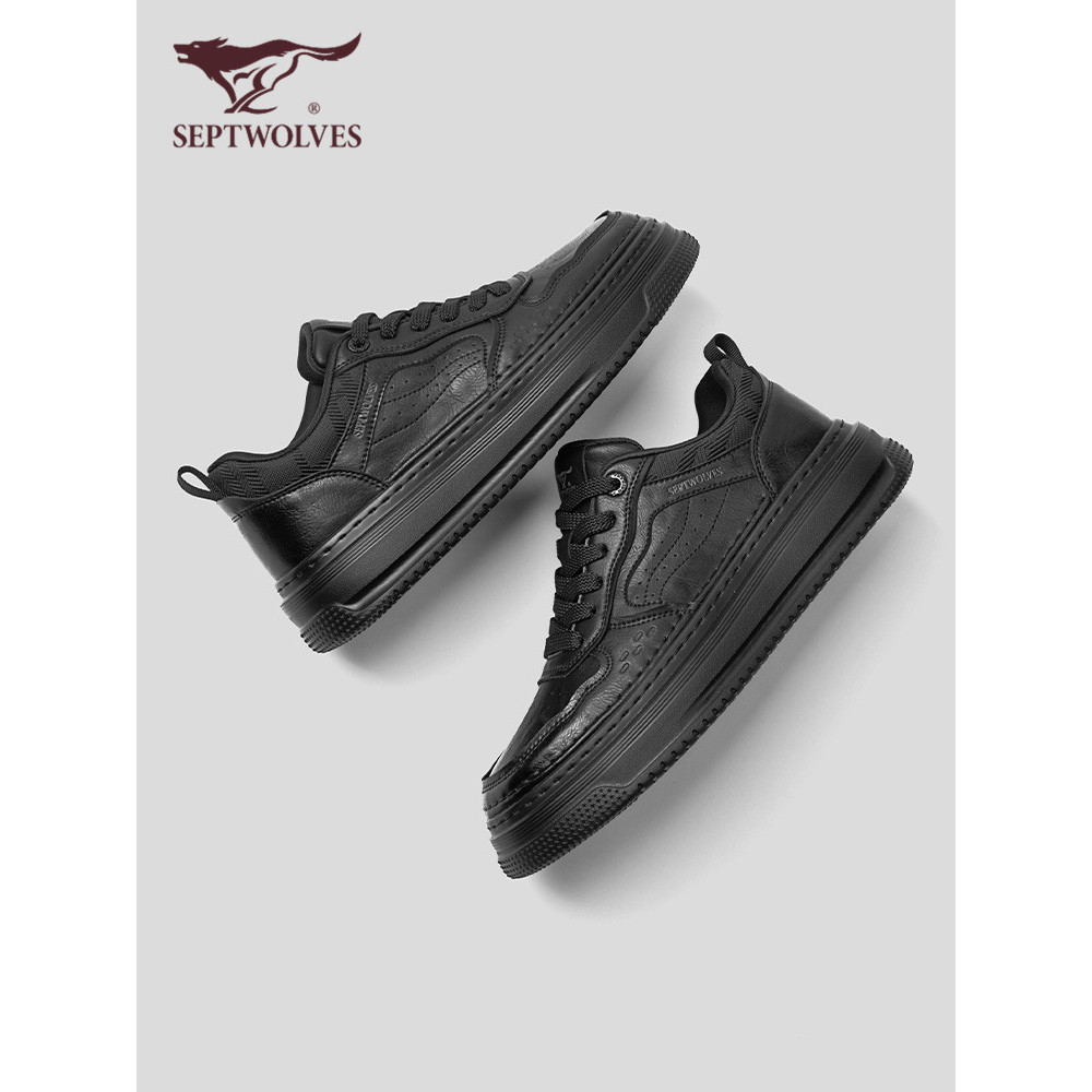 Sete lobos Martin botas masculinas 2026 novos sapatos masculinos sapatos da moda All-Match sapatos casuais ins macacão n