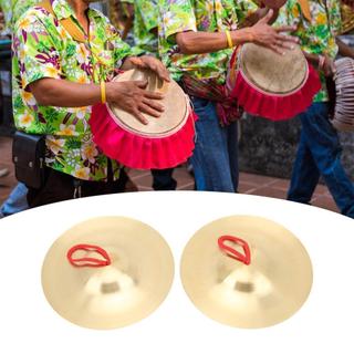Karlak latão crash cymbal som brilhante para ensino de música 5,79 pol. par brinquedo infantil