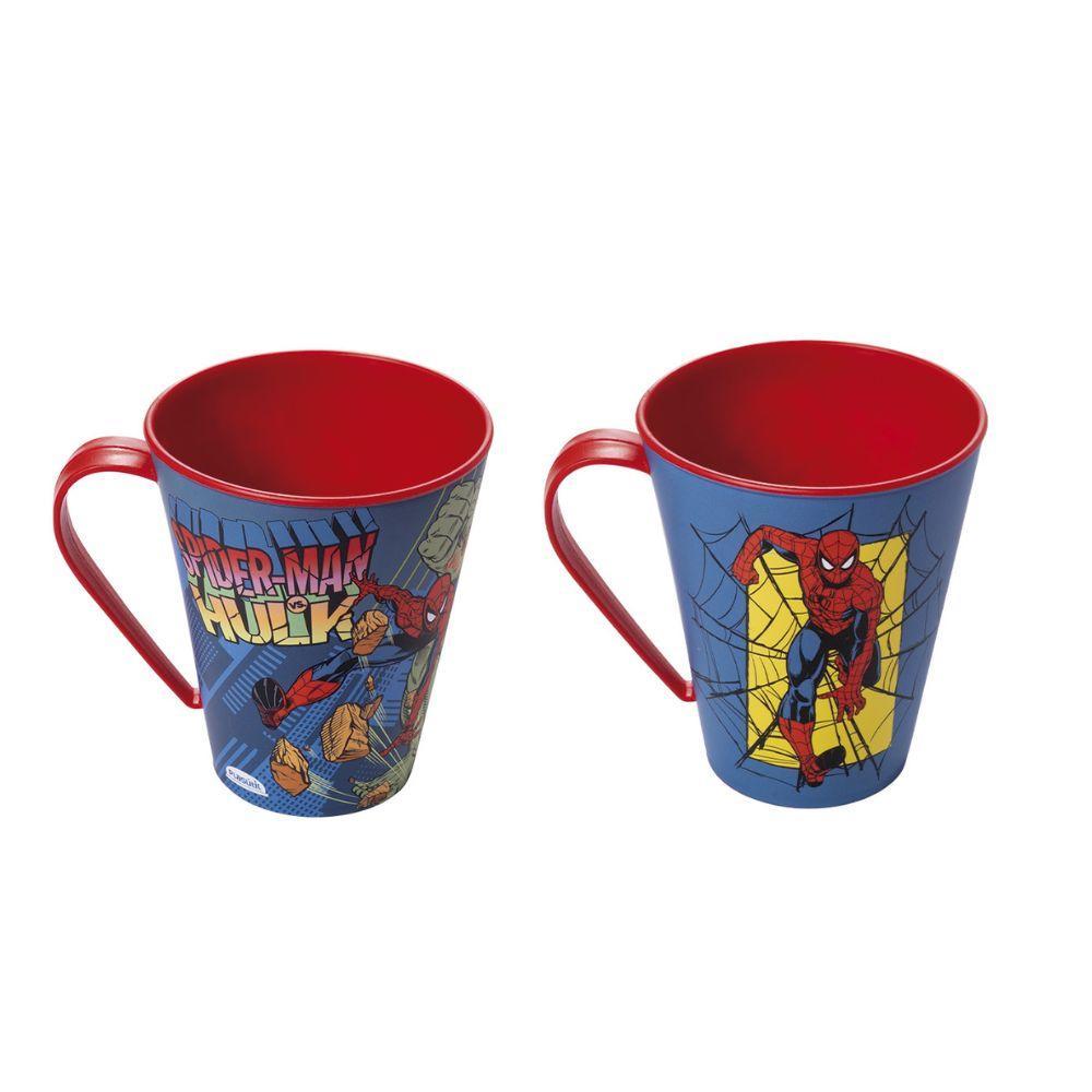 Caneca Homem Aranha 1 Peça Sortido 360 ml Marvel Plasútil