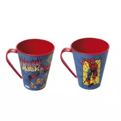 Caneca Homem Aranha 1 Peça Sortido 360 ml Marvel Plasútil