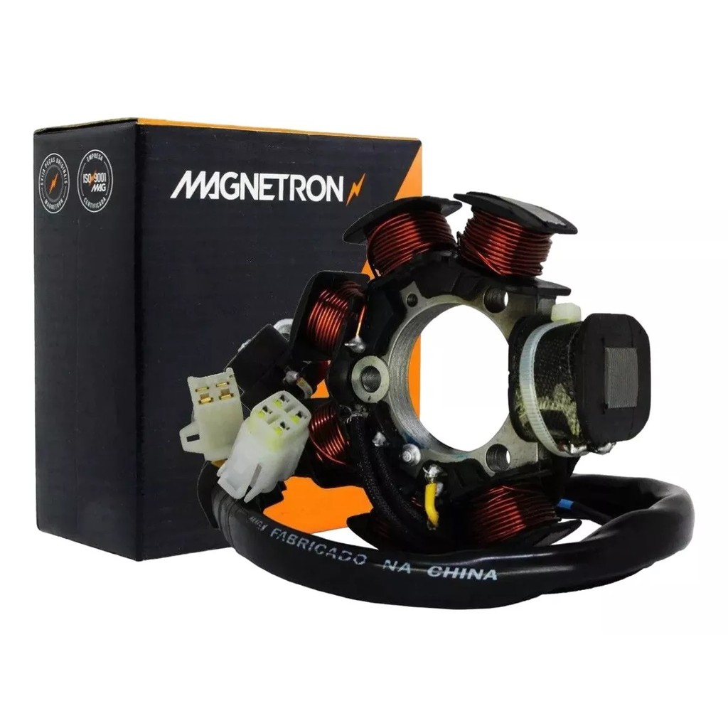 Estator Magneto Yamaha Ybr 125 E ESD K 2000 Até 2001 Magnetron