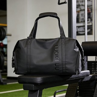 Bolsa de ginástica esportiva masculina, bolsa de bagagem de viagem tamanho pequeno, leve, à prova d'água, grande capacid