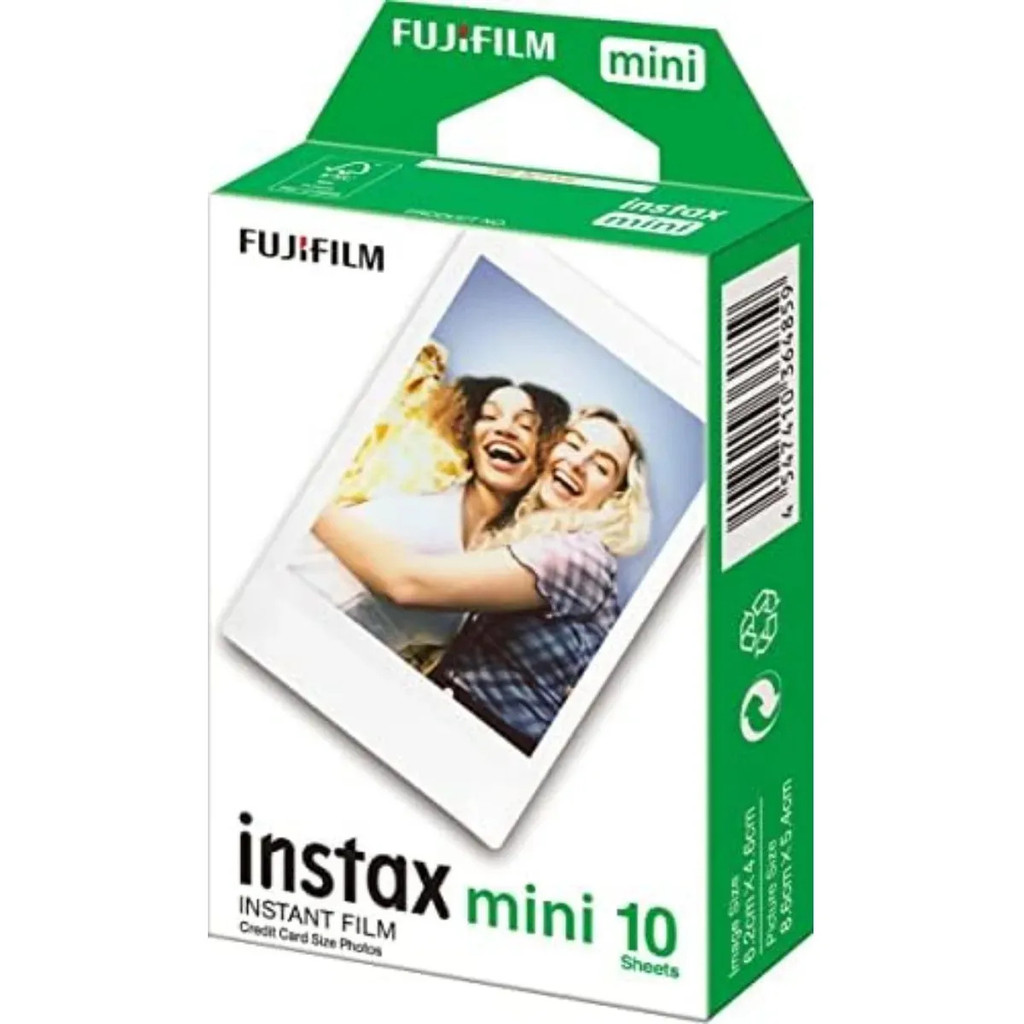 Filme Instax Mini 10 Fotos Borda Branca Fujifilm | Cartucho Foto Instantânea Original | Para Mini 11 12 9 7+ | Lacrado