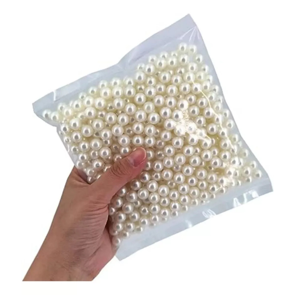 100 Pares Brincos de Perola 6mm com tarracha de silicone Lembrancinhas